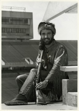 Matthew Zervos was the Mountaineer Mascot from 1986 to 87.