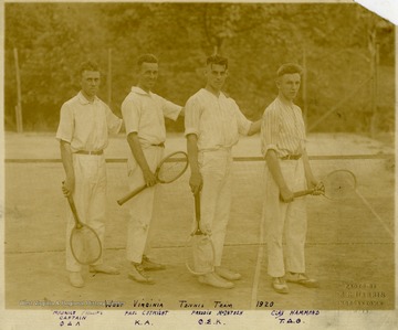 From left to right: Maurice Phillips(Captain), Paul Cutright, Freddie Mcintosh, and Clay Hammond