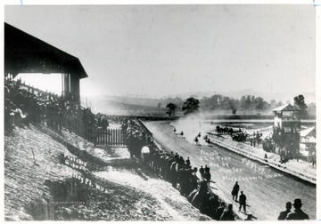 Miss Ida races in the track events held on September 28, 1909.