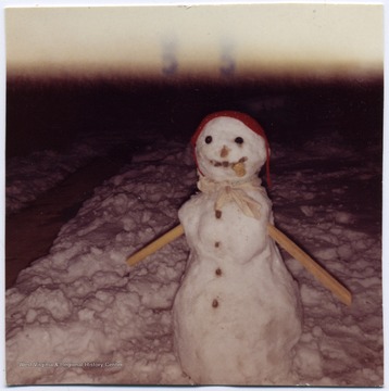 'Big Snow 1950 Thanksgiving build by M. R. Davies II 450 Congress Ave. 