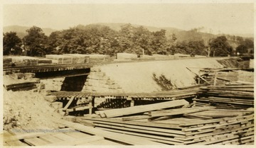 'M. M and D. D. Brown Elkins, W. Va. part of lumber yard 1911 to 1918 north of the C and I Bridge of W. M. Railroad'.
