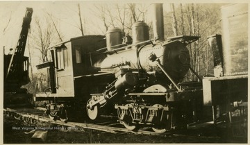 'Climax manufacturing engine purchased new by Clover Run Lumber Company. Still in use 1938 by WA Mason as shifting engine in Elkins Yard, # 367= 30 tons'.