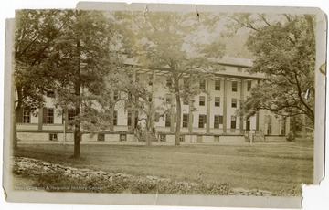 This picture is of the old hotel which burned in March, 1898.