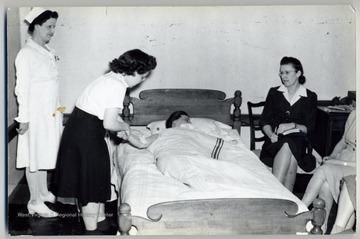 Home Nursing Class was offered through Department of Home Economics. The school of nursing opened in 1960.