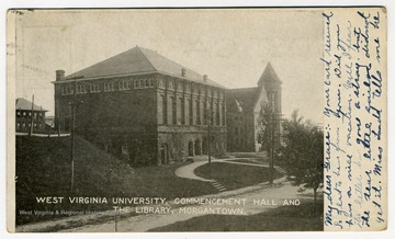 Stewart Hall was the Library at that time.