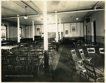 Sunday School room where the first Mother's Day program was held Sunday May 10, 1908, at the request of the founder. The attendance was 407.  The Mother's Day sermon was delivered by Dr. Harry C. Howard in the sanctuary of the church.