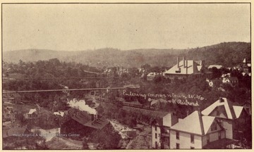 From the pamphlet "Morgantown West Virginia Past and Present with a Glance to the Future."