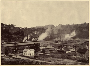From the pamphlet "Morgantown West Virginia Past and Present with a Glance to the Future."