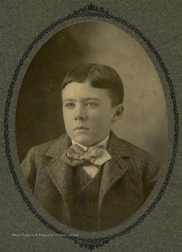 "Billy Packette", taken Christmas, 1900