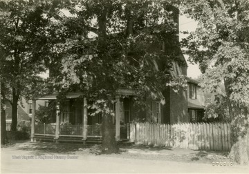 Also known as the Tiffin House, once the home of Dr. Edward Tiffin, the first governor of Ohio, 1803.