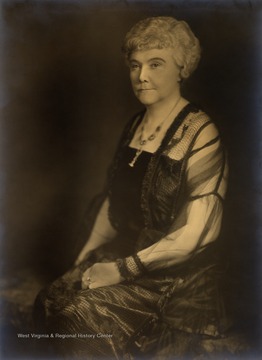 Portrait of Annie Gibson Packette, also known as Mrs. William Bainbridge Packette, Sr. and  mother of Frances Packette Todd.