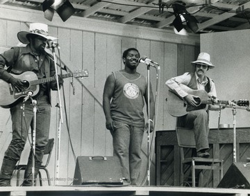 Left to Right: Sparky Rucker, Ed Cabbell, and Steve Belew