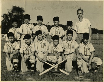 Little League Optimist Club Baseball Team, Morgantown, W. Va. - West  Virginia History OnView