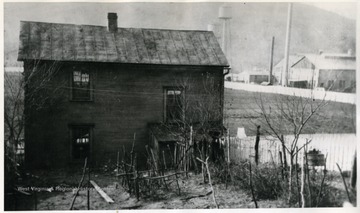 A five room house with nine occupants, seven were boarders.