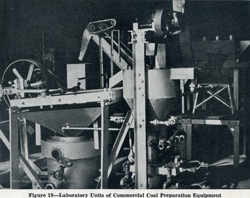 Massive equipment used in research regarding coal at West Virginia University.