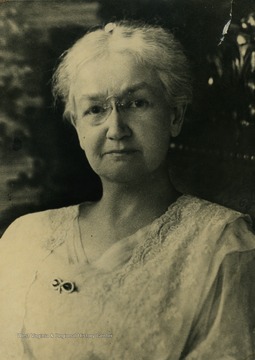 Wife of West Virginia Governor Albert Blakeslee White (1901-1905).