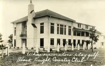 Black Knight Country Club used by visitors of the C.H. Mead Coal Company.