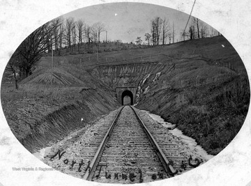 View looking into a tunnel on the Coal &amp; Coke Railroad.