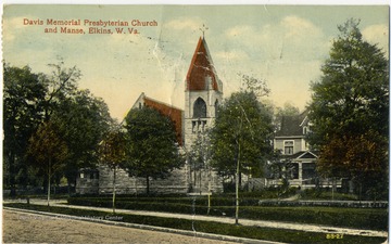 Colored postcard photograph. See back of the original image for correspondence. 