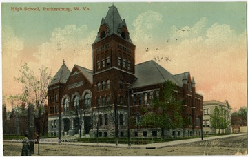 Colored postcard photograph. See back of the original image for correspondence. 