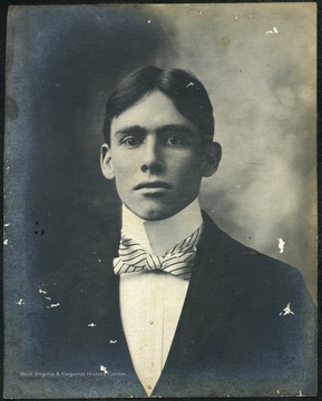 A West Virginia University student, member of the Class of 1900 and a resident of Episcopal Hall.