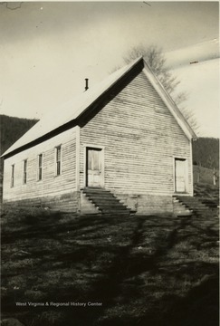 Built in 1904 and as of 1940, the only church in Pocahontas County built by the Brethern.