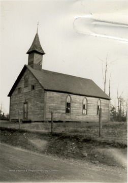 The first church built in this African-American settlement, in 1902.