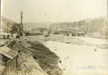 Last photograph taken of the site by the engineer.