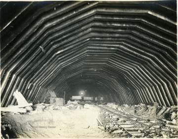 Borden Tunnel was located a few miles north of Frostburg, Maryland.