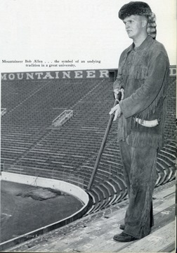 Allen was WVU's Mountaineer, 1958 -1959.
