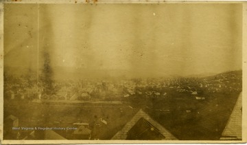 Elevated view of Clarksburg, W. Va.