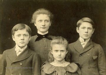 From left to right: Harmon, Louise, Mary, and William