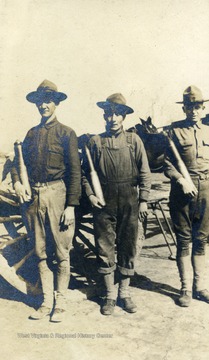 Members of the 314th Field Artillery which eventually became part of the 155th Brigade boasted more days of continuous combat firing than the batteries of any other American Division.