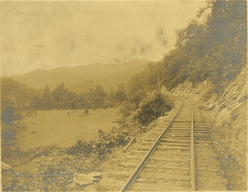 This section of the railroad ran near Grassy Creek above Diana in Webster County.