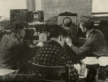 In October 1942 the University first offered Pre-Radar courses (radio detecting and ranging) for the Government under the ESMWT Program. It was concluded in September 1943. For this special training in radio communication, which was previously secret, civilian employees of the Signal Corps were sent to the Electrical Engineering Department of the College of Engineering. One hundred ninety-four persons received this training.