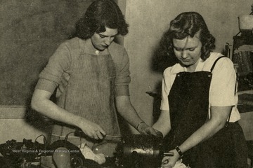 Part of the training offered at West Virginia University, contributing to the war effort.