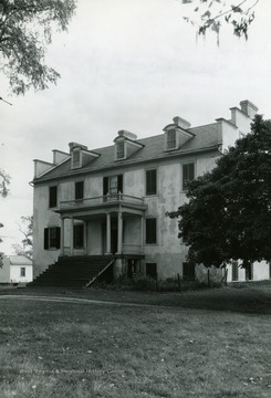 Located near Leetown and built in 1835 by Federal Judge Henry St. George Tucker. View from the south-east.