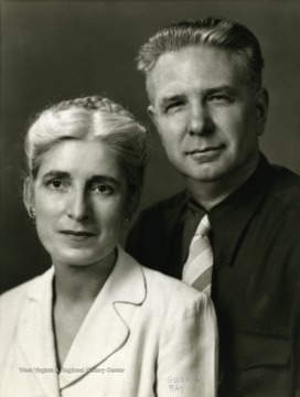 Gwen Stoker and her husband Ray, photographer.
