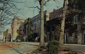 Caption on postcard reads: "One of America's distinguished Military Preparatory Schools, is a lineal descendent of "The Old Brick Academy" founded prior to 1812 by Dr. John McElhenney, for 62 years pastor of Old Stone Presbyterian Church". Published by Valley News Agency. (From postcard collection legacy system.)