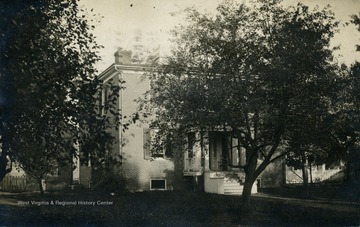 Presbyterian manse built in 1860. See original for correspondence. (From postcard collection legacy system.)