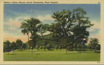 Published by The A. W. Smith News Agency. See original for further historical information about the Indian Mound provided by the postcard. (From postcard collection legacy system.)