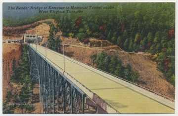 See original for postcard information on the Bender Bridge. (From postcard collection legacy system.)
