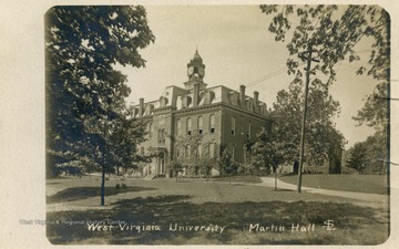 See original for correspondence. (From postcard collection legacy system--WVU.)