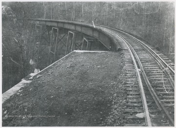 The Virginian Railway Company's main line from Mullens to Princeton.