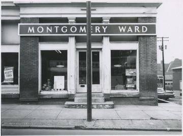 Old Montgomery Ward, a mail order company, pictured.