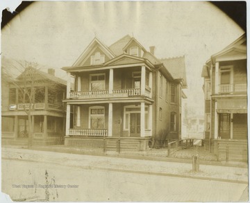 Street view of the home located on James Street. 