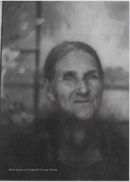 Portrait of the older woman.