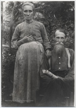 Mr. and Mrs. Wheeler pictured in Hix area. 