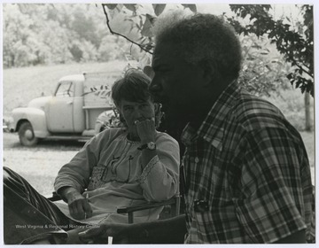Maryat Lee, left, with actor and social activist Ossie Davis who visited EcoTheater in Hinton, W. Va. as a visiting artist. Guest scholars frequently visited EcoTheater and took part in discussions.Maryat Lee (born Mary Attaway Lee; May 26, 1923 – September 18, 1989) was an American playwright and theatre director who made important contributions to post-World War II avant-garde theatre.  She pioneered street theatre in Harlem, and later founded EcoTheater in West Virginia, a community based theater project.Early in her career, Lee wrote and produced plays in New York City, including the street play “DOPE!”  While in New York she also formed the Soul and Latin Theater (SALT), and wrote plays centered around the lives of the actors in the group.In 1970 Lee moved to West Virginia and formed the community theater group EcoTheater in 1975.  Beginning with local teenagers from the Governor’s Summer Youth Program, the rural theater group grew, and produced plays based on oral histories collected from the local community.  Each performance of an EcoTheater play involved audience participation and discussion.  With the assistance of the Humanities Foundation of West Virginia, guest scholars became a part of EcoTheater.