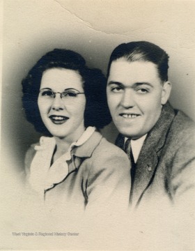 Portrait of Bill and Wilma Sirk.